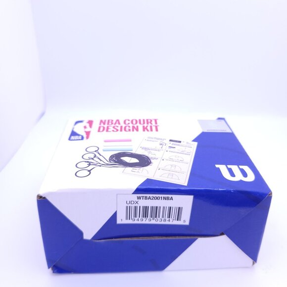 NBA Wilson Court Design Kit New Sealed NBA Chalk Stenciling Kit WTBA2001NBA New - Picture 8 of 8